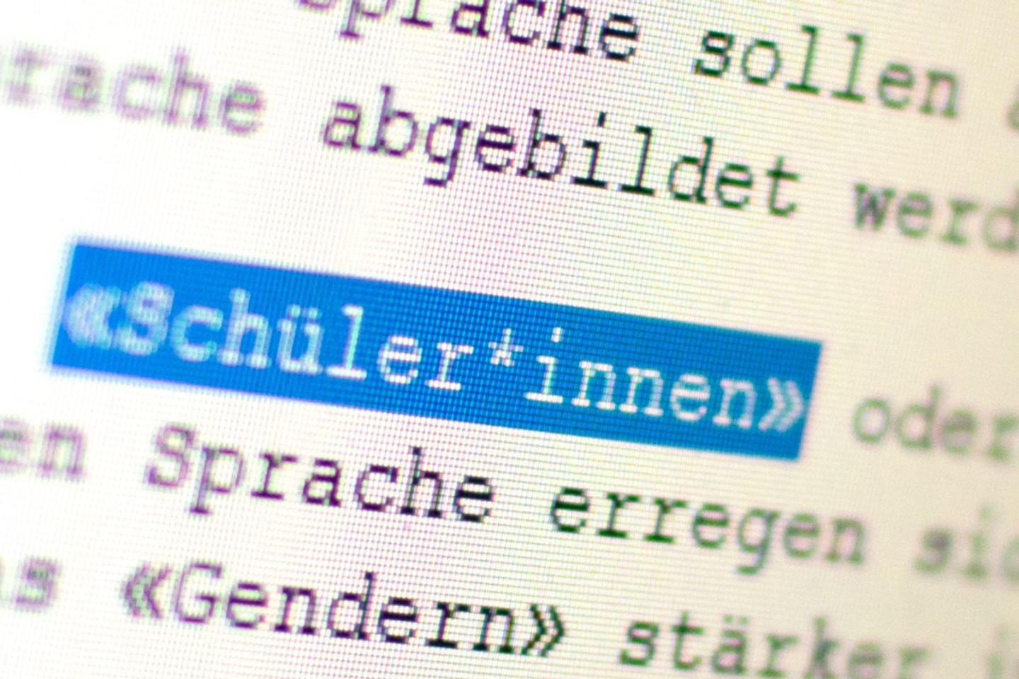 «Sprache befindet sich in einem ständigen Wandel. Das muss sich auch im schulischen Unterricht abbilden können», heißt es von der Gewerkschaft Erziehung und Wissenschaft (GEW).