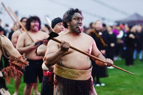 Der Tanz der Maori: Neuseeland holt Haka-Weltrekord heim