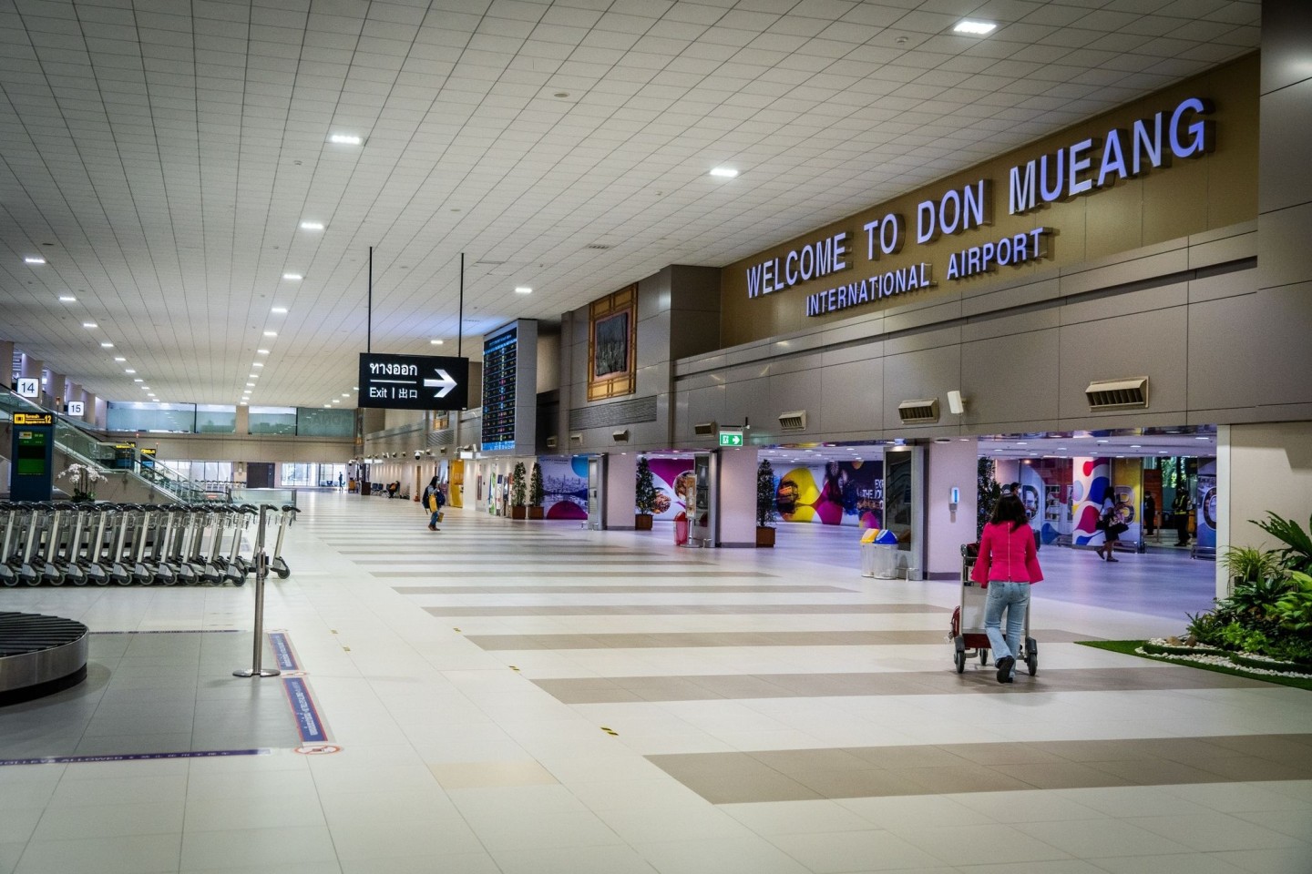 Der Flughafen Don Mueang in Bangkok (Symbolbild).