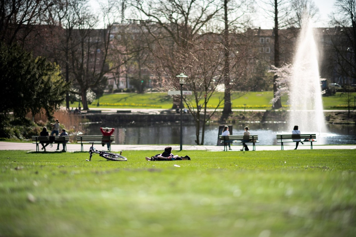 Am langen Himmelfahrts-Wochenende wird das Wetter in Deutschland zumeist frühlingshaft.