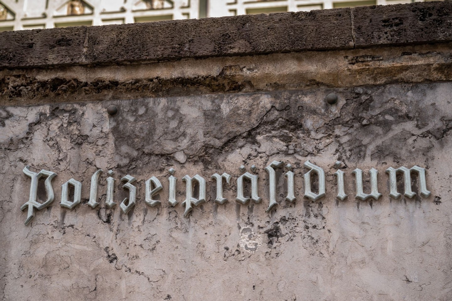 Das Polizeipräsidium in der Innenstadt der bayerischen Landeshauptstadt München.