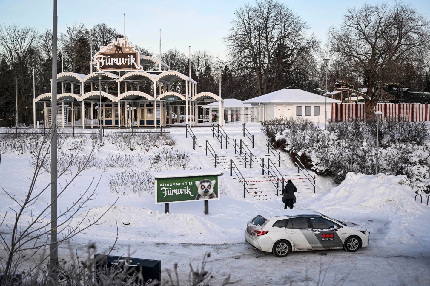 Vier Schimpansen sind am Mittwoch aus ihrem Gehege und dem Schimpansenhaus des Zoos Furuvik ausgebrochen.