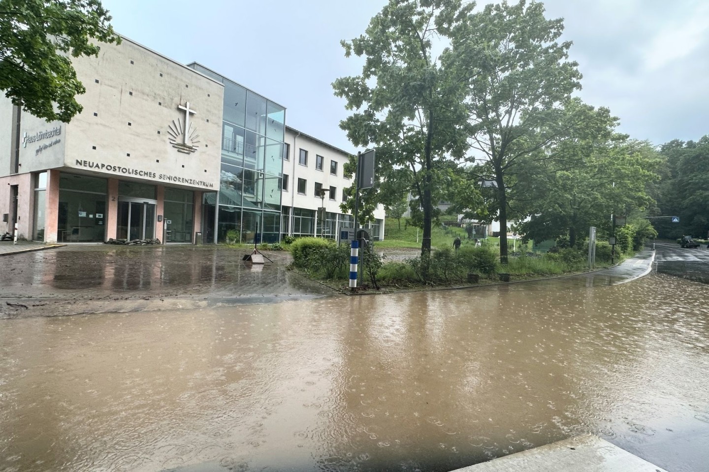 Unwetter in Fröndenberg (Nordrhein-Westfalen)