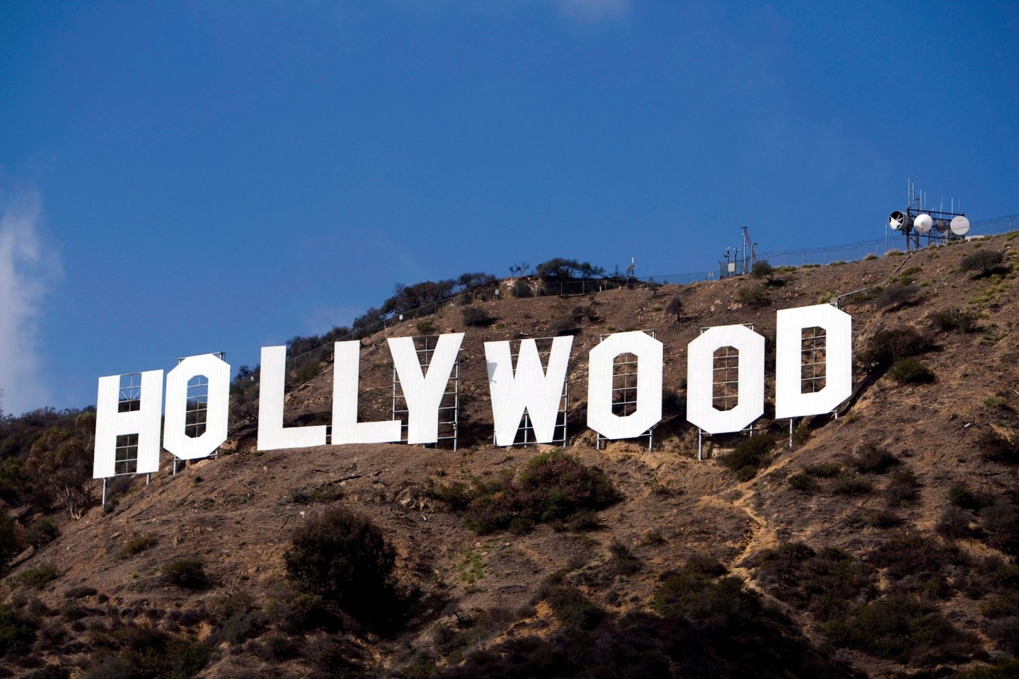 Der berühmte Schriftzug «Hollywood» in den Hollywood Hills.