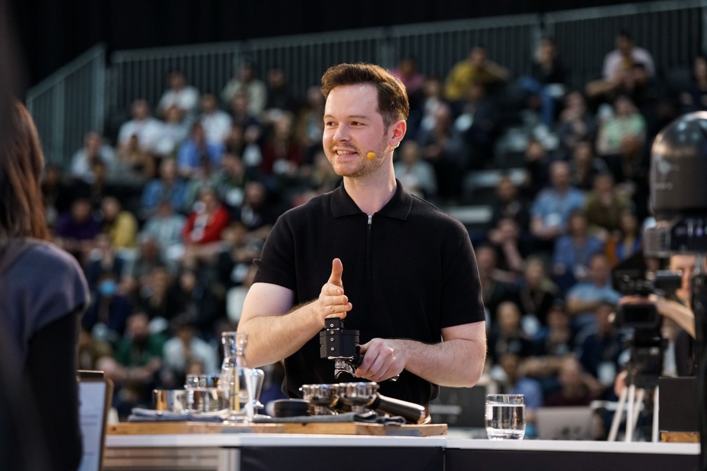 Anthony Douglas gewann das Finale der World Barista Championships.