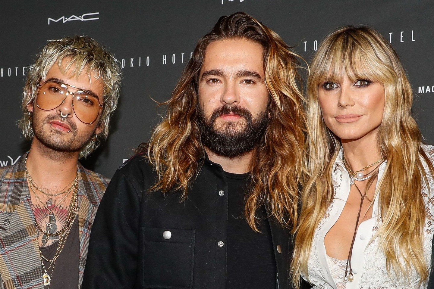 Trauern um ihre drei Hunde: Bill Kaulitz, Tom Kaulitz und Heidi Klum.