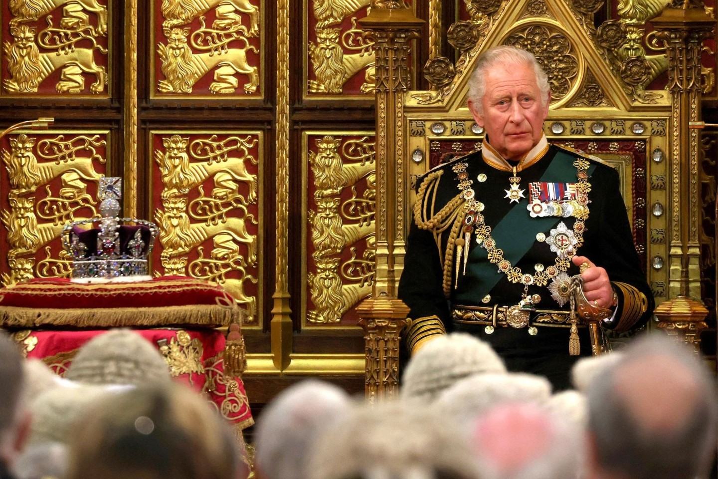 Der britische König Charles III. wird am 6. Mai 2023 in London gekrönt.