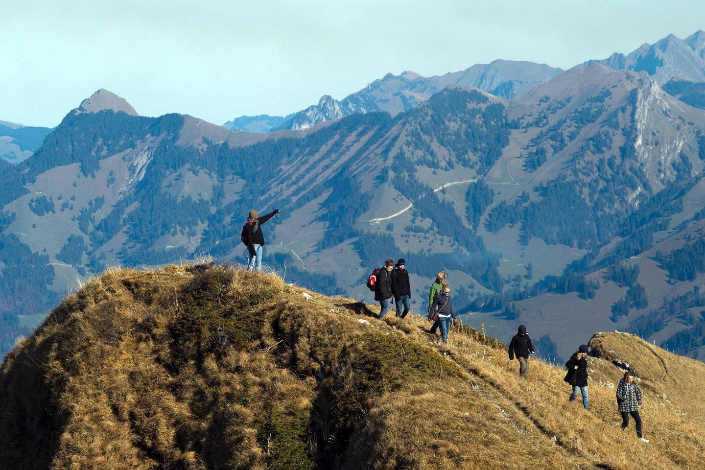 Im Wandergebiet Rochers-de-Naye in der Schweiz sind drei Menschen tödlich verunglückt (Archivbild von 2011).