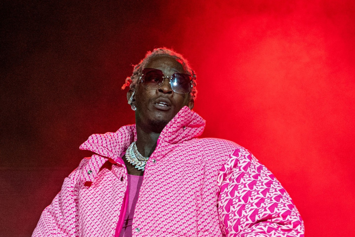 US-Rapper Young Thug beim Lollapalooza-Musikfestival im Grant Park in Chicago im vergangenen Jahr.