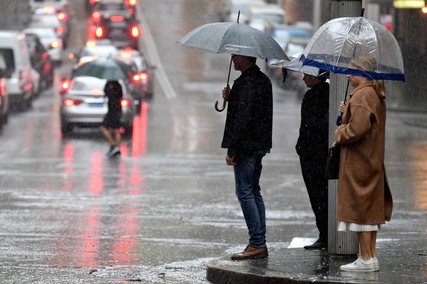 Regenwetter im australischen Sydney.