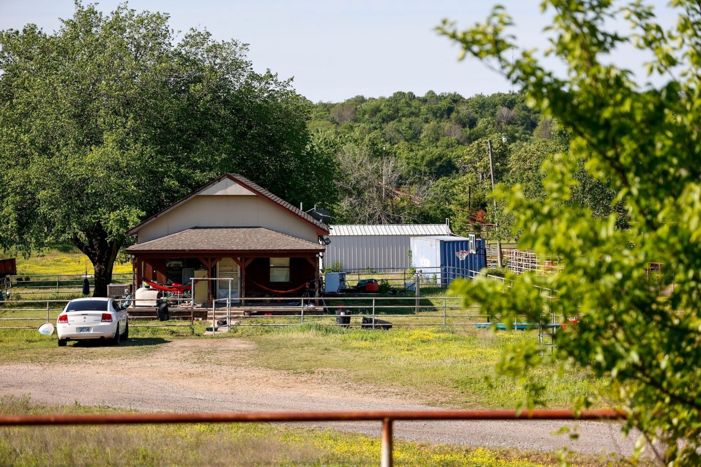 Auf diesem Grundstück im US-Bundesstaat Oklahoma wurden sieben Leichen gefunden.