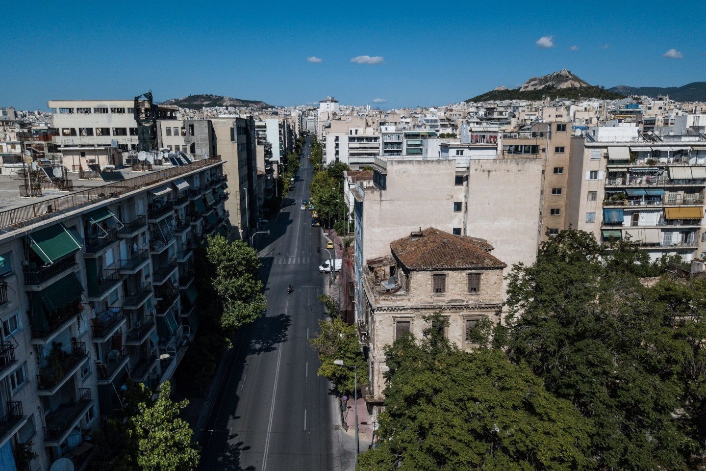 Blauer Himmel über Athen (Archivbild).