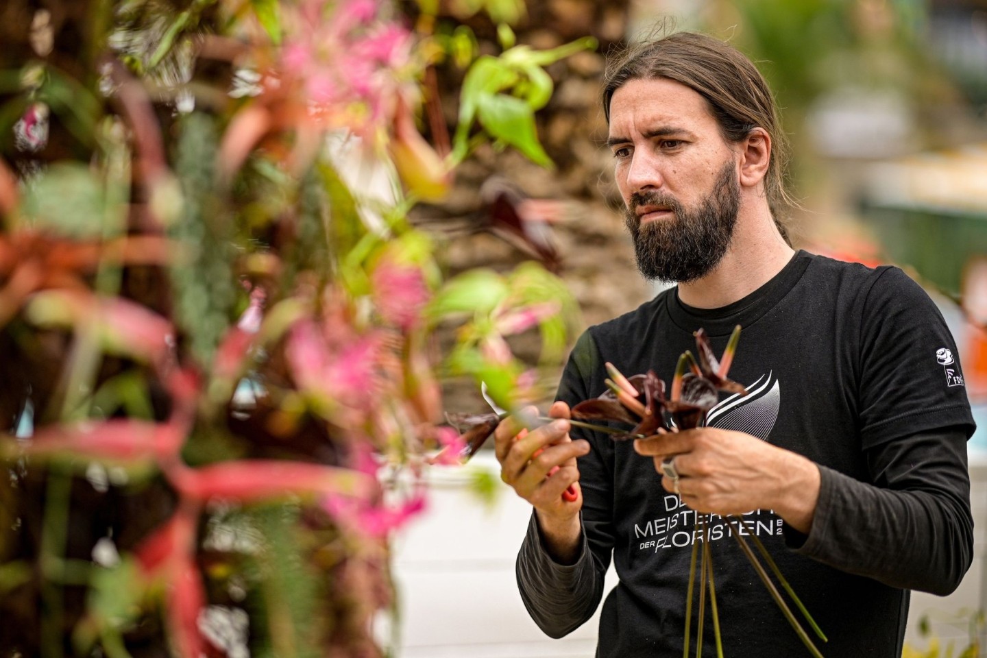 Bester Florist: Christopher Ernst hat die Jury bei der Deutschen Meisterschaft der Floristen überzeugt.