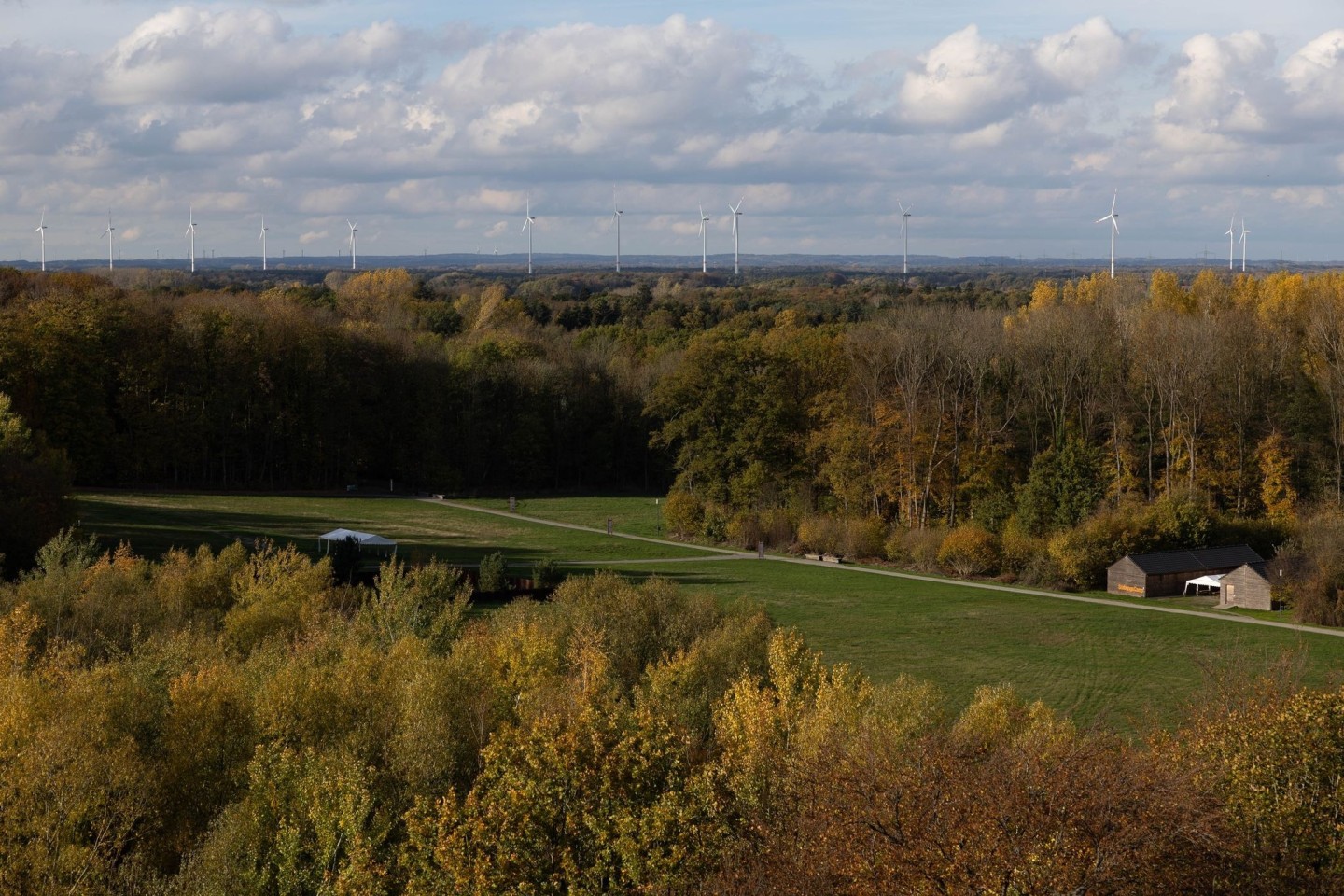 Blick auf das Grabungsgelände des Museums «Varusschlacht im Osnabrücker Land - Museum und Park Kalkriese». Eine neue wissenschaftliche Methode scheint Kalkriese als Ort der Varusschlacht...