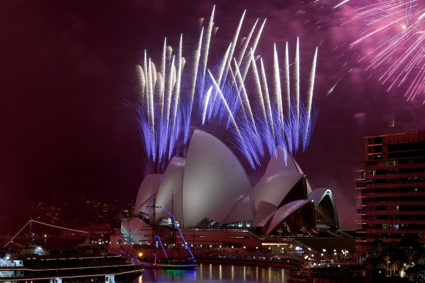 Silvester in Sydney.