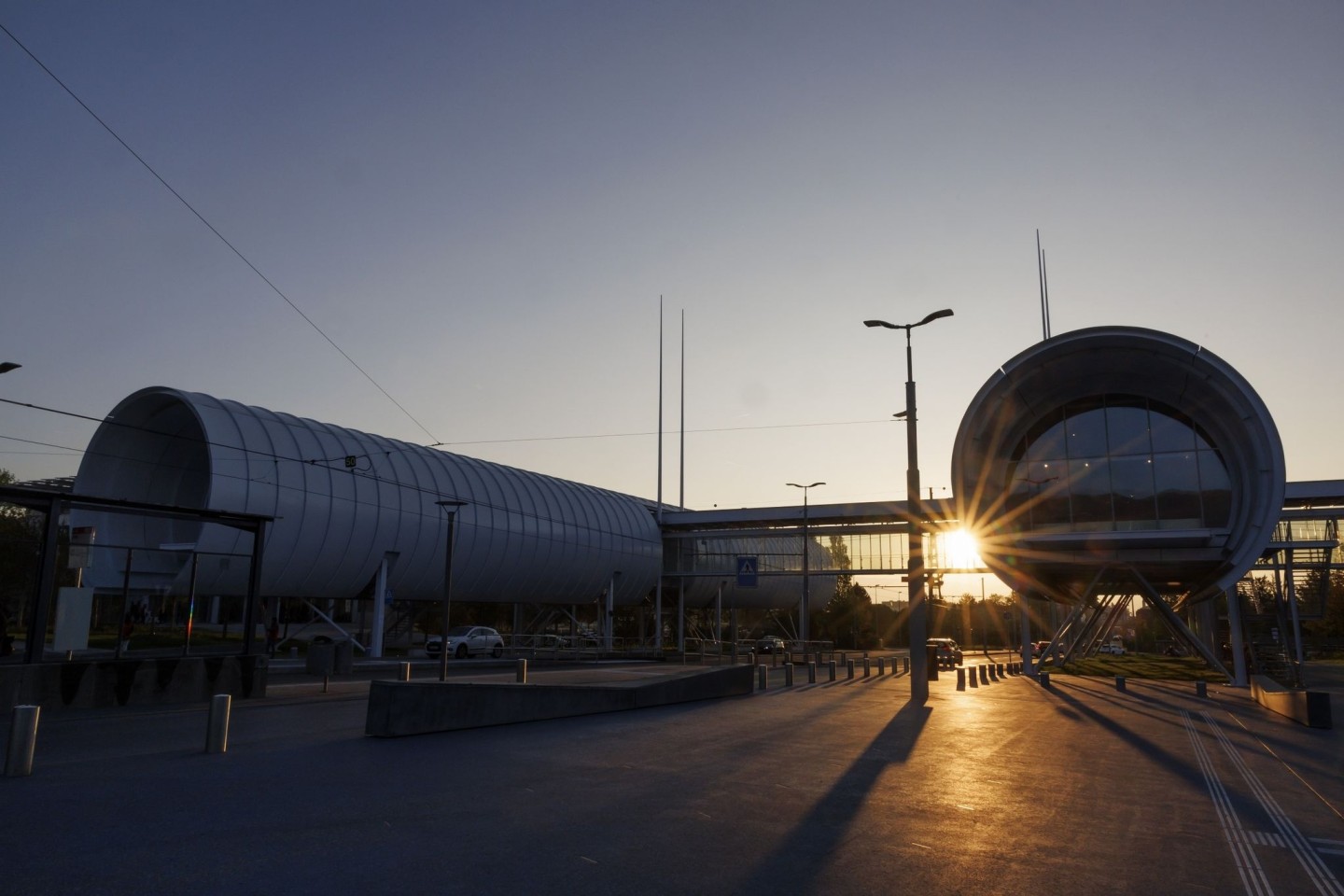 Das Science Gateway wurde von dem italienischen Star-Architekten Renzo Piano entworfen.