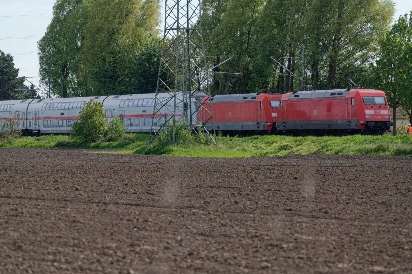 Die Unfallstelle in Hürth südlich von Köln.